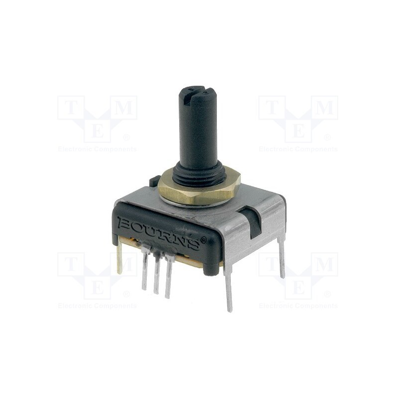 1 pcs x BOURNS - PCW1J-B24-KAB502L - Potentiometer: shaft, single turn, 5kΩ, ±20%, 0.75W, linear, 6.35mm