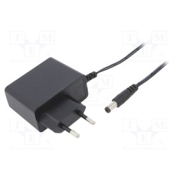 1 pcs x ESPE - PRO0612W2E - Power supply: switched-mode, plug, 12VDC, 0.5A, 6W, Plug: EU, 79%