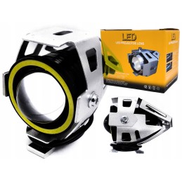 Ring halogen lens motor quad offroad lightbar