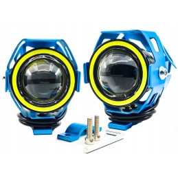 Ring halogen lens motor quad offroad lightbar