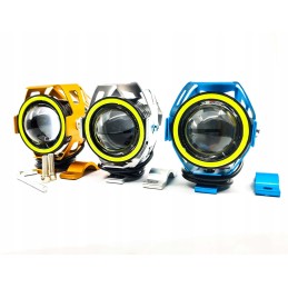 Ring halogen lens motor quad offroad lightbar