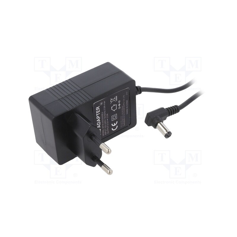 1 pcs x ESPE - PRO1505W2E-2155L - Power supply: switched-mode, plug, 5VDC, 3A, 15W, Plug: EU, 82%