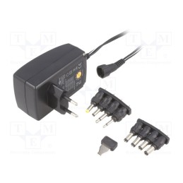 1 pcs x Goobay - 53998 - Power supply: switched-mode, universal,plug, 3VDC,, 2.25A