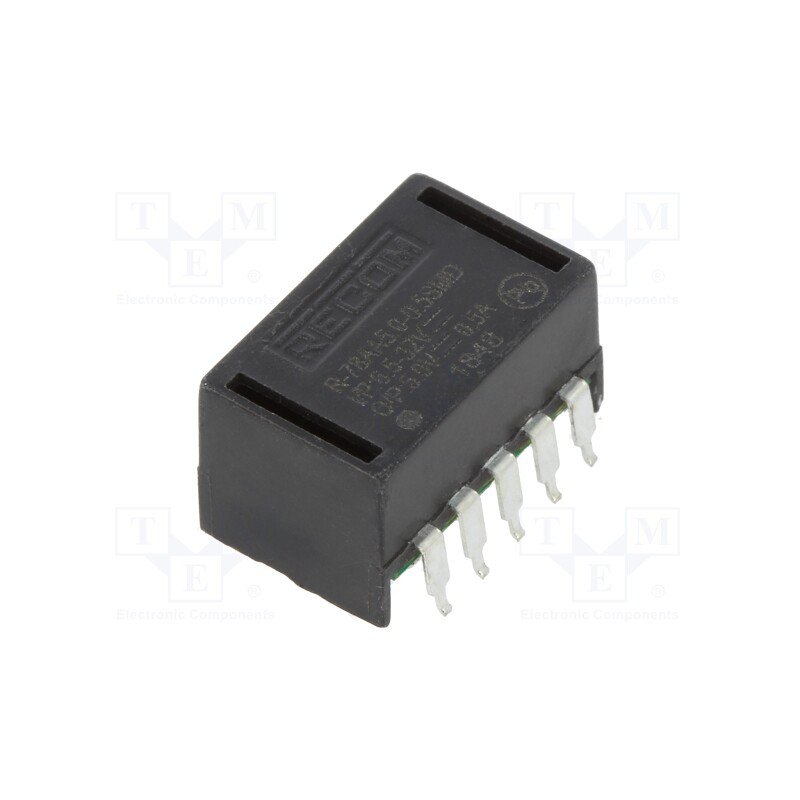1 pcs x RECOM - R-78AA5.0-0.5SMD - Converter: DC/DC, 2.5W, Uin: 6.5÷32V, Uout: 5VDC, Iout: 0.5A, SMD