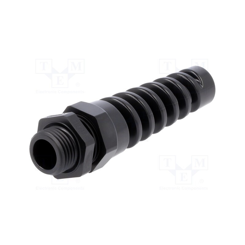 1 pcs x HUMMEL - 1.294.1601.50 - Cable gland, with strain relief, M16, 1.5, IP68, polyamide, black