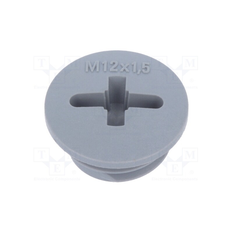 1 pcs x LAPP - 52006109 - Stopper, M12, 1.5, IP68, polyamide, dark grey, SKINDICHT®, 6mm