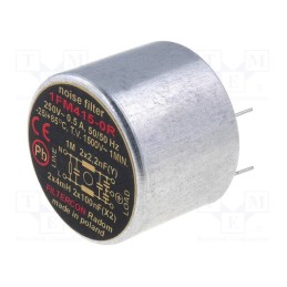 1 pcs x FILTERCON - 1FM415-0R - Filter: anti-interference, 250VAC, Cx: 100nF, Cy: 2.2nF, 4mH, THT