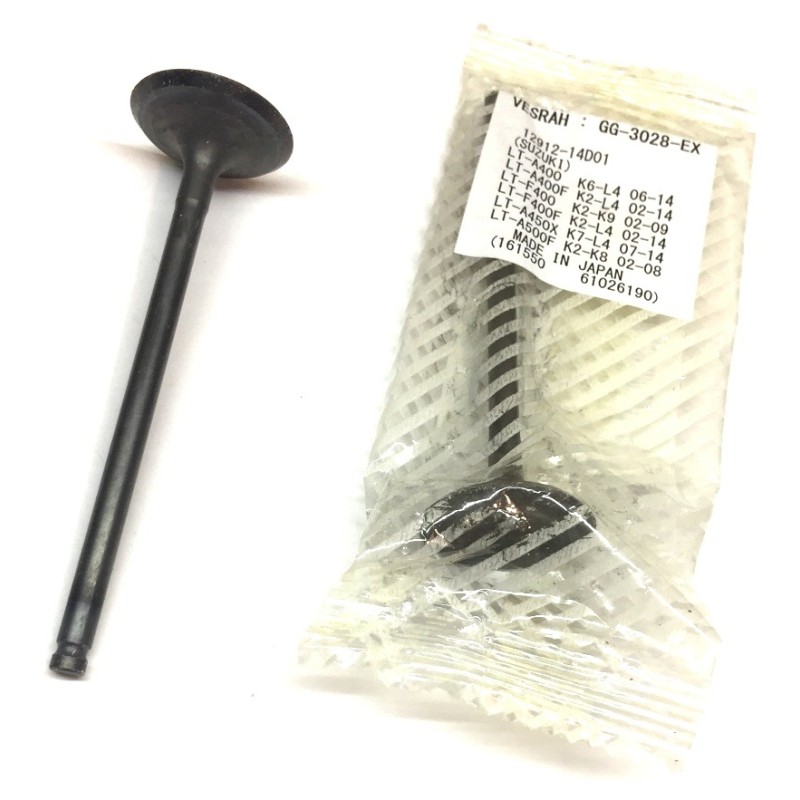 Exhaust valve suzuki lt a lt f 500 vinson runner lt a 500 450 king quad