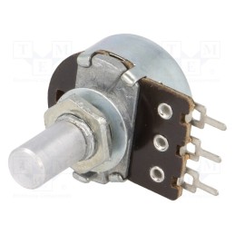 1 pcs x TELPOD - PRP185-22K-A16P1 - Potentiometer: shaft, single turn, 22kΩ, 200mW, ±20%, THT, 6mm, mono