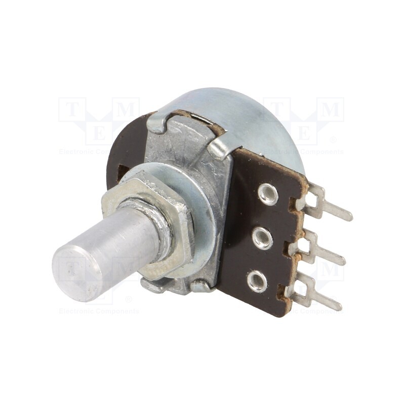 1 pcs x TELPOD - PRP185-22K-A16P1 - Potentiometer: shaft, single turn, 22kΩ, 200mW, ±20%, THT, 6mm, mono