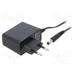 1 pcs x POS - POSC12100A-25 - Power supply: switched-mode, plug, 12VDC, 1A, 12W, Plug: EU, 82.96%
