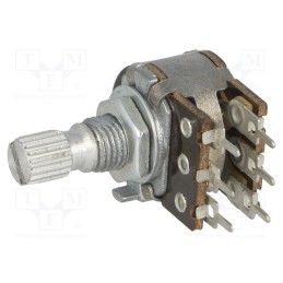 1 pcs x TELPOD - PRP162G 47K A 16P6 - Potentiometer: shaft, single turn, 47kΩ, 100mW, ±20%, on panel,PCB