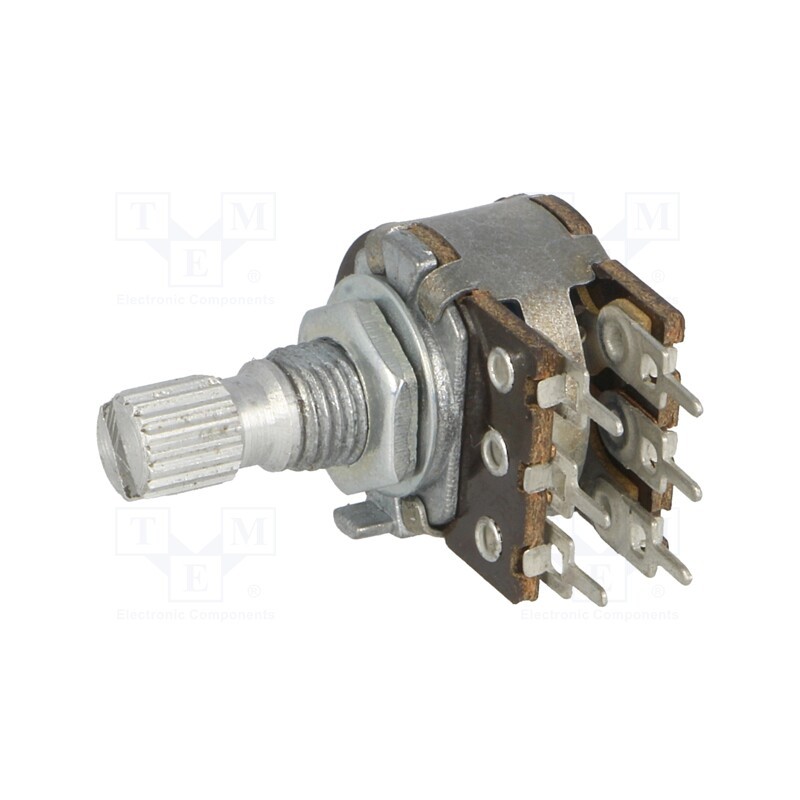 1 pcs x TELPOD - PRP162G 47K A 16P6 - Potentiometer: shaft, single turn, 47kΩ, 100mW, ±20%, on panel,PCB