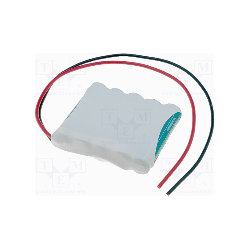 1 pcs x CELLEVIA BATTERIES - ACCU-PAK5AAA/V - Re-battery: Ni-MH, Cell: VARTA, AAA,R3, 6V, 700mAh, cables