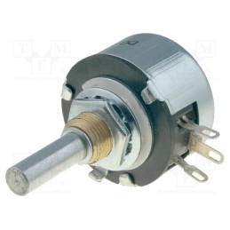 1 pcs x TELPOD - DG-106 680R - Potentiometer: shaft, single turn, 680Ω, 2W, ±10%, 6mm, wirewound