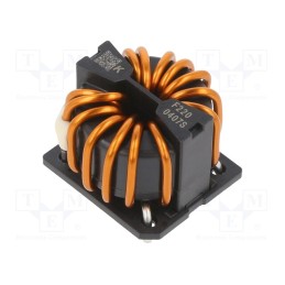 1 pcs x KEMET - SCF25XV-220-1R9A007JH - Inductor: wire with current compensation, THT, 1.2mH, 2.45mΩ