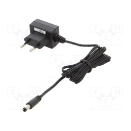 1 pcs x MEAN WELL - SGAS06E24-P1J - Power supply: switched-mode, plug, 24VDC, 0.25A, 6W, Plug: EU, 82%