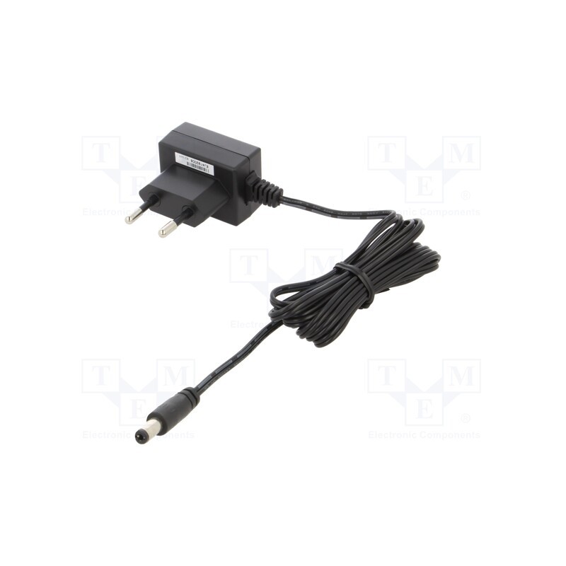 1 pcs x MEAN WELL - SGAS06E24-P1J - Power supply: switched-mode, plug, 24VDC, 0.25A, 6W, Plug: EU, 82%