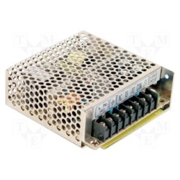 1 pcs x MEAN WELL - RT-50B - Power supply: switched-mode, for building in,modular, 50W, 5VDC