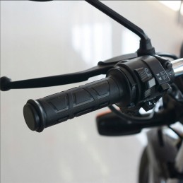 Universal heated grips for motorcycle thumb quad atv 12v 22mm