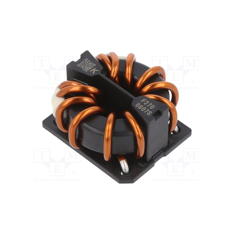 1 pcs x KEMET - SCF29XV-270-2R3A006JH - Inductor: wire with current compensation, THT, 400uH, 1.18mΩ