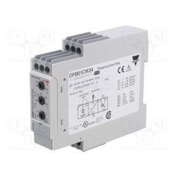 1 pcs x CARLO GAVAZZI - DFB01CM24 - Module: frequency monitoring relay, AC voltage frequency, SPDT
