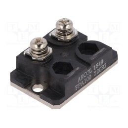 1 pcs x ARCOL - FPA100 220R J - Resistor: thick film, screw, 220Ω, 100W, ±5%, 38x25x9mm, -55÷155°C