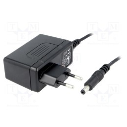 1 pcs x MEAN WELL - SGA25E05-P1J - Power supply: switched-mode, plug, 5VDC, 4A, 20W, Plug: EU, 82.5%