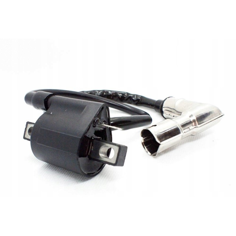 Ignition coil, spark plug with pipe, 2t ATV Cross 250