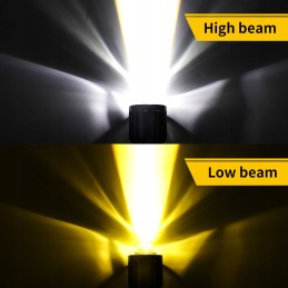 H4 LED laser bulb 12v 80v 8000lm quad motorcycle