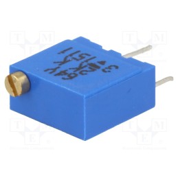 1 pcs x VISHAY - M64Y202KB40 - Potentiometer: mounting, multiturn, 2kΩ, 500mW, THT, ±10%, linear