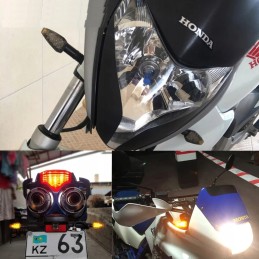 4x LED turn signal motorcycle scooter quad cross