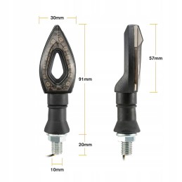 Turn signal 12x LED motorcycle scooter strzalka