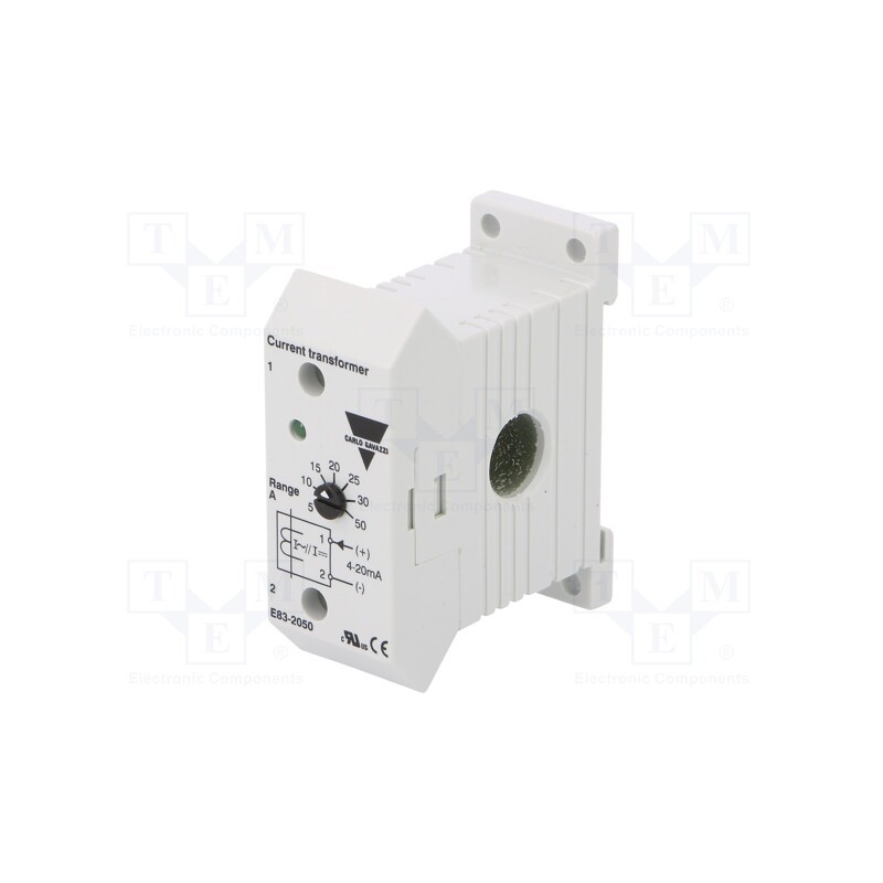 1 pcs x CARLO GAVAZZI - E83-2050 - Module: current monitoring relay, AC current, 10÷40VDC, analogue