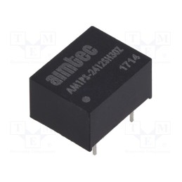 1 pcs x AIMTEC - AM1PS-2412SH30Z - Converter: DC/DC, 1W, Uin: 21.6÷26.4V, Uout: 12VDC, Iout: 83mA, DIP8