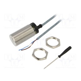 1 pcs x CARLO GAVAZZI - EC3016TBASL - Sensor: capacitive, Range: 2÷16mm, 20÷250VAC, OUT: SCR, Housing: M30