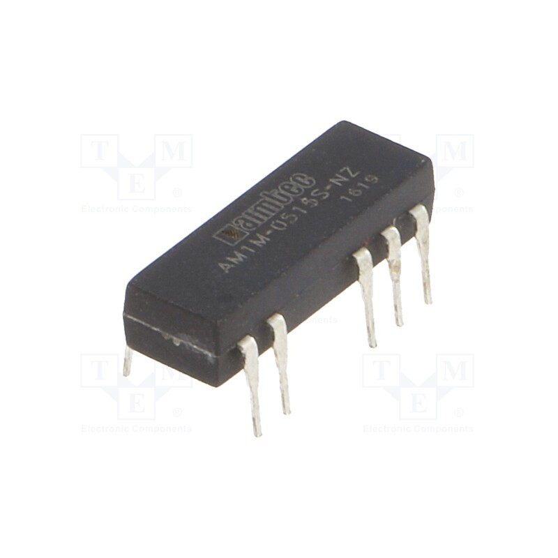 1 pcs x AIMTEC - AM1M-0515S-NZ - Converter: DC/DC, 1W, Uin: 4.5÷5.5V, Uout: 15VDC, Iout: 67mA, DIP14