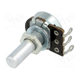 1 pcs x TELPOD - PR167 10K A 20P1 - Potentiometer: shaft, single turn, 10kΩ, 100mW, ±20%, 6mm, mono
