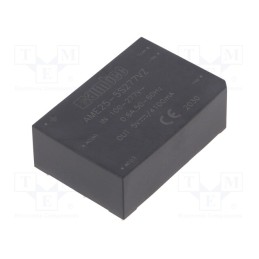 1 pcs x AIMTEC - AME25-5S277VZ - Converter: AC/DC, 25W, 85÷305VAC, Usup: 100÷430VDC, Uout: 5VDC, 78%
