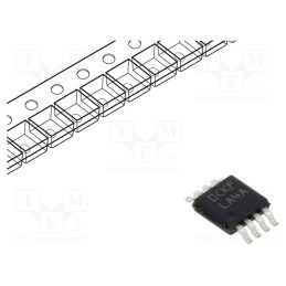 1 pcs x TEXAS INSTRUMENTS - LP2989AIMM-5.0/NOPB - IC: voltage regulator, LDO,fixed, 5V, 0.5A, VSSOP8, SMD,