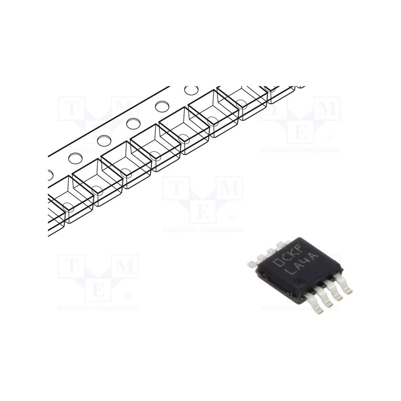1 pcs x TEXAS INSTRUMENTS - LP2989AIMM-5.0/NOPB - IC: voltage regulator, LDO,fixed, 5V, 0.5A, VSSOP8, SMD,