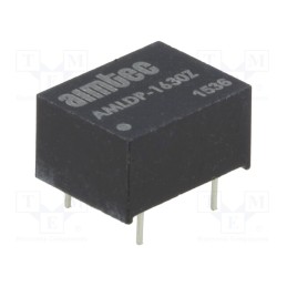 1 pcs x AIMTEC - AMLDP-1660Z - Converter: DC/DC, Uin: 7÷16V, Uout: 2÷14VDC, Iout: 600mA, DIP8, AML