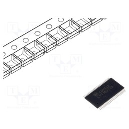 1 pcs x ONSEMI - 74LVT162245MTDX - IC: digital, bidirectional,transceiver, Ch: 16, SMD, TSSOP48