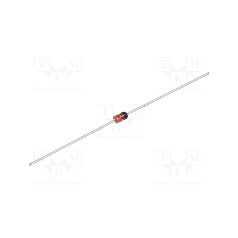 20 pcs x ONSEMI - 1N4740ATR - Diode: Zener, 1W, 10V, DO41, single diode, 10uA