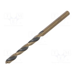 5 pcs x PROLINE - 79041 - Drill bit, for metal, Ø: 4.1mm, Features: grind blade
