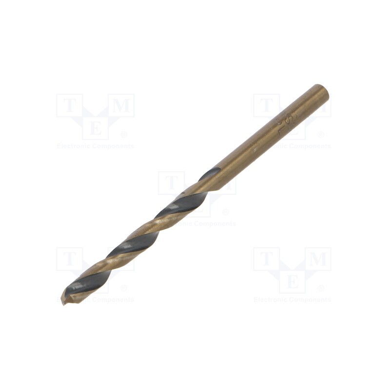 5 pcs x PROLINE - 79041 - Drill bit, for metal, Ø: 4.1mm, Features: grind blade