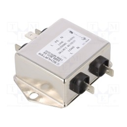 1 pcs x SCHURTER - 5500.2631.04 - Filter: anti-interference, 250VAC, Ioper.max: 3A, Ir: 0.005mA