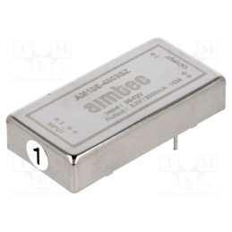 1 pcs x AIMTEC - AM10E-4803SZ - Converter: DC/DC, 10W, Uin: 36÷72V, Uout: 3.3VDC, Iout: 2A, DIP24