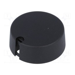 1 pcs x OKW - A1040069 - Knob, with pointer, plastic, Øshaft: 6mm, Ø40x16mm, black, A10