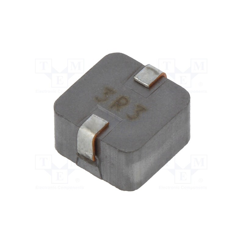 1 pcs x TRACO POWER - TCK-102 - Inductor: wire, SMD, 3.3uH, 18mΩ, -40÷105°C, ±20%, 6.5x6.5x4.2mm